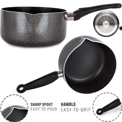 Non stick saucepan - stick,