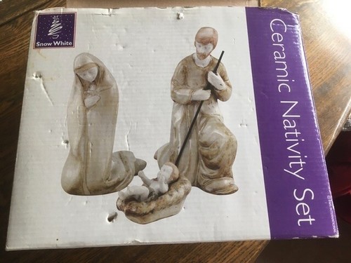 Ceramic nativity set - nativity, nice