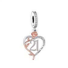 💝 21st Birthday Charm 925