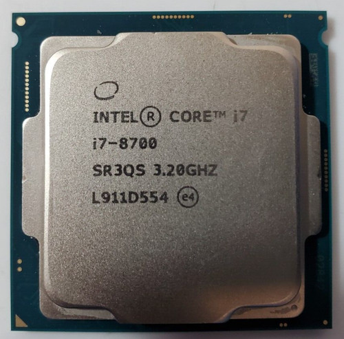 Intel core 8700 sr3qs - core, i7-8700