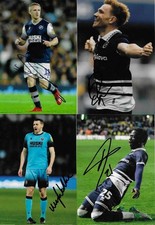 MILLWALL SIGNED 6 X 4 INCH PHOTO LOT X 6- Ferguson/Whatmore/Esse/Hutchinson+