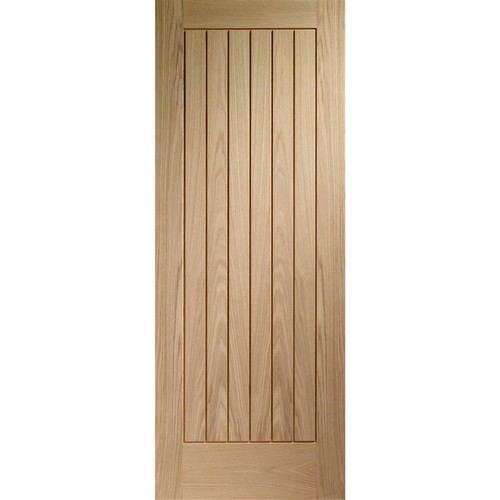 Internal oak cottage door - oak,