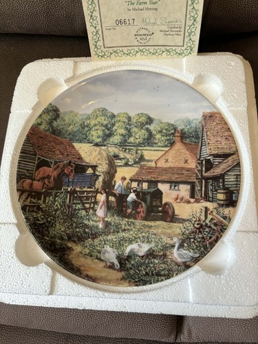 Danbury mint collector plates - mint,