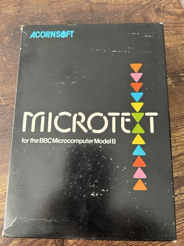 Acornsoft bbc micro microtext - micro,
