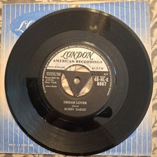 BOBBY DARIN "DREAM LOVER" TRI-CENTRE 45 RPM VINYL SINGLE 1959 MONO