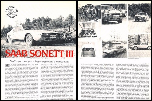 19970 1971 saab sonett iii - 19970,