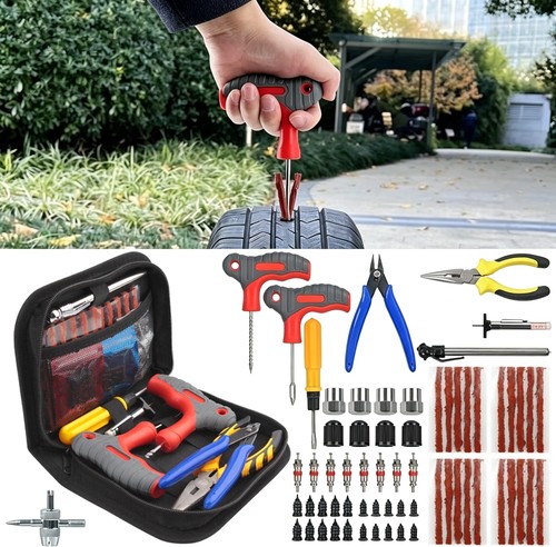 Tyre puncture repair - puncture, tool