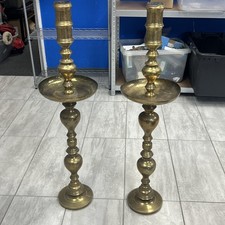 Vintage Moroccan Etched Brass