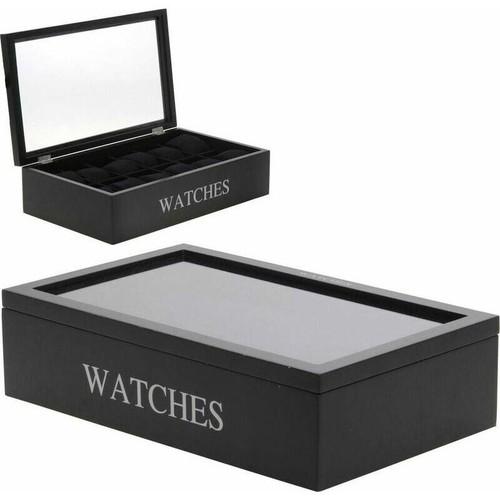 Wooden watch box - wooden,