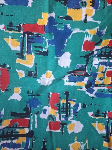 1930s abstract cotton - 1930s,