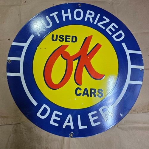 Cars dealer porcelain - dealer,