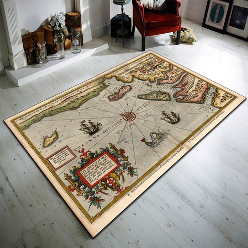 Nautical map compass - compass, and