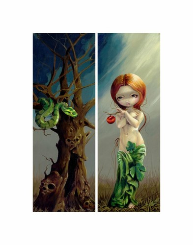 Art print eve and the - print,