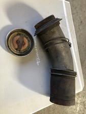 Mgb Fuel Filler Neck Complete With Cap Rubber Joining Connection Clips 