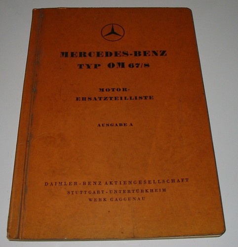 Ersatzteilliste mercedes lkw - ersatzteilliste,