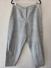 OSKA Pale Green Linen Trousers