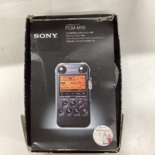 Sony pcm m10 linear - pcm-m10,