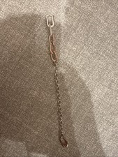 S925 Bracelet with Rose Gold