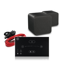 E-Audio Black 4" Wall Speaker