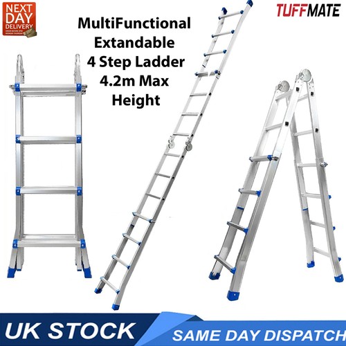 Step telescopic ladder - 4,