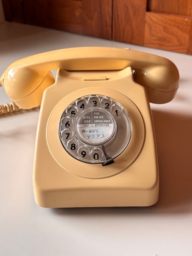 Vintage rotary dial home - dial,
