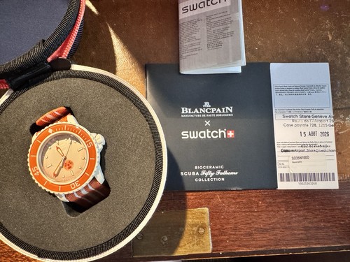 Blancpain swatch bioceramic - x,