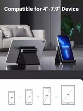 Universal Portable Foldable Smartphone & Tablet Stand – Adjustable Desk Holder