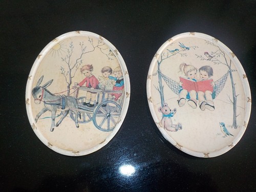 Pair madryn miniature oval - of,