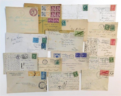 Postal history covers - us,