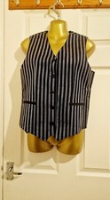 Mens Black Smart Waistcoat