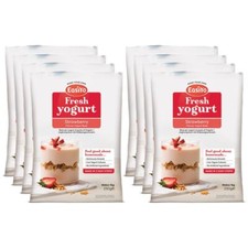 EasiYo Strawberry Yoghurt 8 Pack Each Sachet Pack Makes 1KG Yogurt |  easyyo