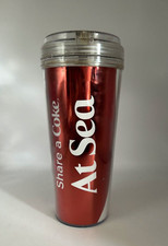 Coca Cola Royal Caribbean Bartender Large Tumbler Travel Cup 2017 Ltd Edition