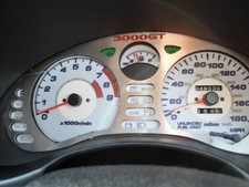 Mitsubishi 3000GT dial clock surround bezel GTO 3000 GT VR-4 VR4