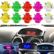 2x LED Bulbs LCD MFD Clock