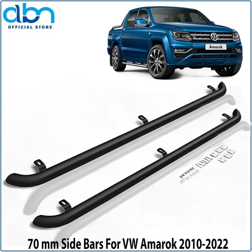 Black curved side bars steps - curved,