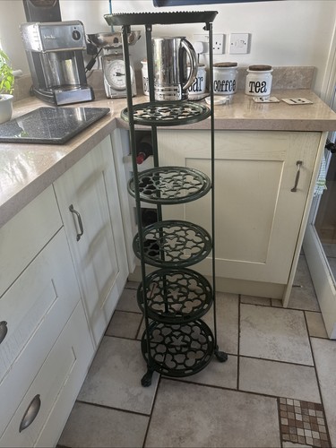 Vintage green cast iron metal - vintage,