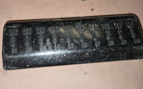 Fiat 124 spider fusebox - fiat,