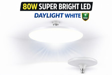 80W LED UFO Light Bulb B22