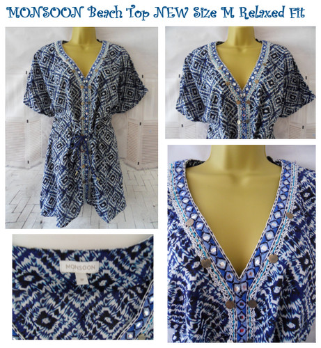 Monsoon beach top - beach, new