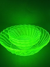 Bagley Glass Art Deco CARNIVAL