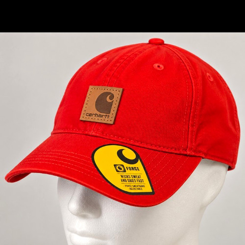 Carhartt force canvas - cap, red
