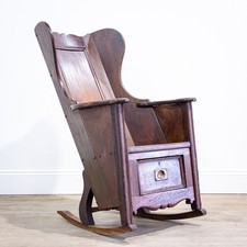 19th Century Oak Rocking