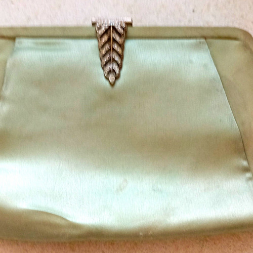 Mint green satin women - mint,