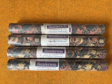 vintage sanderson wallpaper 4 Rolls