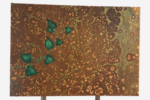 Abstract acrylic canvas - abstract, on
