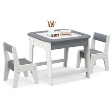 3 Pcs Kids Table and Chair Set