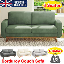 3 Seater Corduroy Sofa Bed