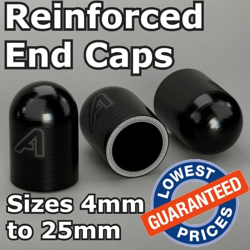 Reinforced silicone end - silicone, caps