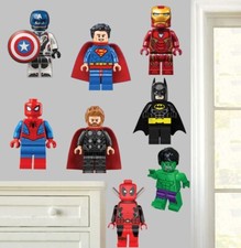Superhero Wall Vinyl Stickers