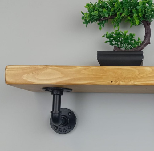 Rustic industrial shelf - rustic,
